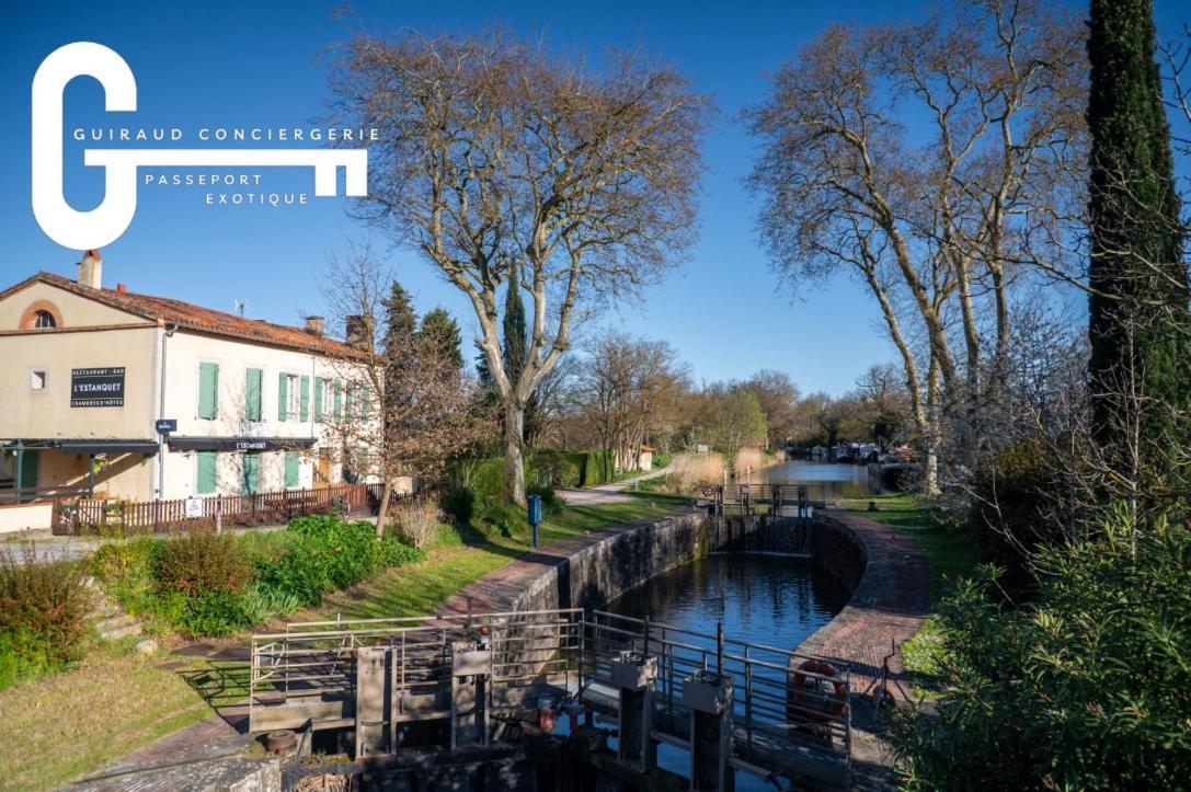 Insolite Peniche Amazonie Canal Du Midi Gardouch Εξωτερικό φωτογραφία
